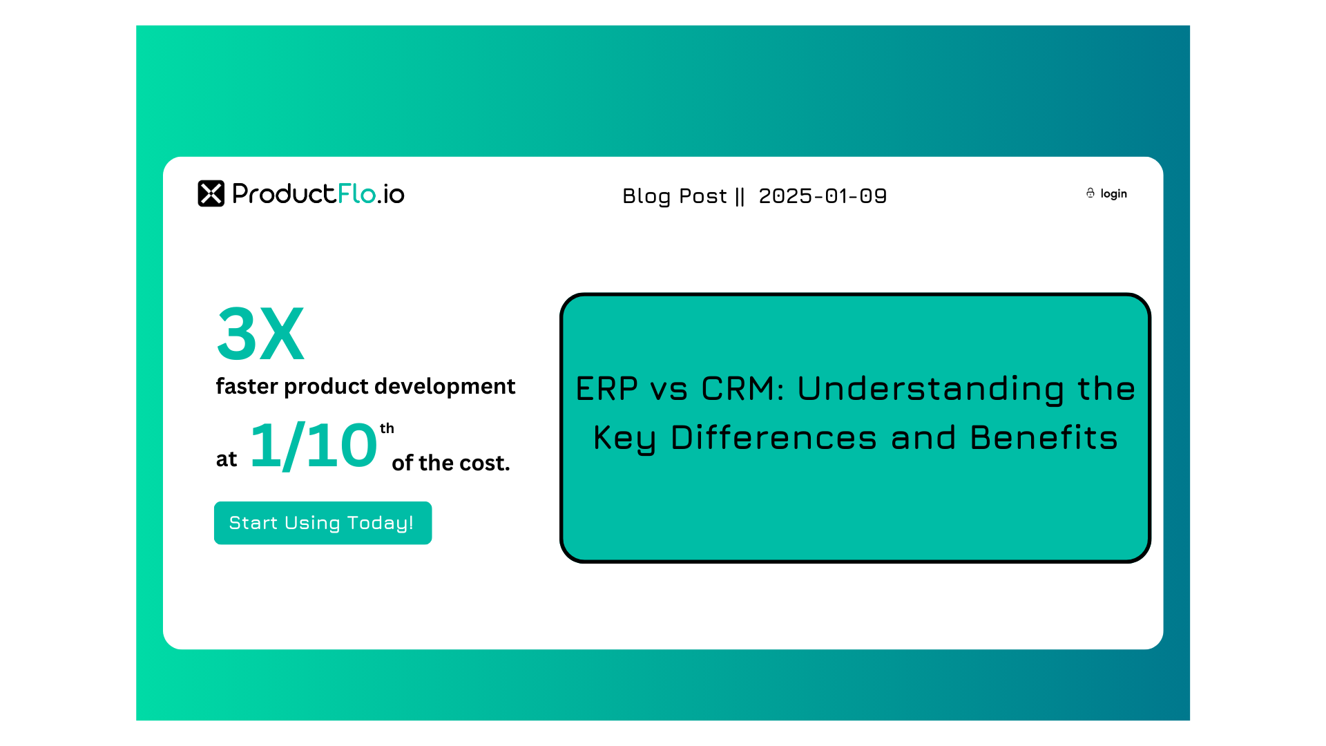 ERP vs CRM: Understanding the Key Differences and Benefits